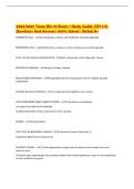 2026&sol;2027 Tamu Bio 111 Exam 1 Study Guide &lpar;CH 1-5&rpar;&NewLine;Questions And Answers 100&percnt; Solved &vert; Rated A&plus;