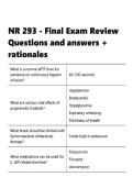 NR 293 Final Exam Study Guide Practice Questions Review &vert; Nursing Pharmacology NCLEX Prep Course