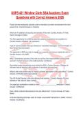 USPS 421 Window Clerk SSA Academy Exam Questions with Correct Answers 2026