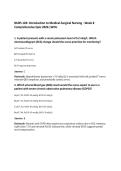 NURS 120&colon; Introduction to Medical-Surgical Nursing - Week 8&NewLine;Comprehensive Quiz 2026 &vert;WCU