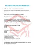 ABO Practical Exam with Correct Answers 2026
