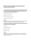 NURS 120 &vert; Introduction to Medical-Surgical Nursing &vert; Week 6&NewLine;Comprehensive Quiz 2026 &vert;WCU