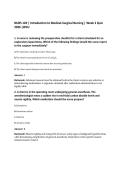 NURS 120 &vert; Introduction to Medical-Surgical Nursing &vert; Bundle PACK 2026 &vert;WCU