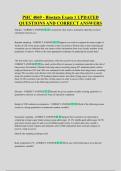 PHC 4069 - Biostats Exam 1 UPDATED &NewLine;QUESTIONS AND CORRECT ANSWERS