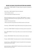 BIOLOGY 163 EXAM 2 EVOLUTION QUESTIONS AND ANSWERS