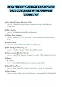 ZETA PHI BETA ACTUAL EXAM PAPER&NewLine;2026 QUESTIONS WITH ANSWERS&NewLine;GRADED A&plus;
