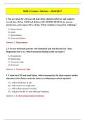 NUR 2392 MDC2 Exam 1 Review 2026&sol;2027 Latest Update &vert; Complete Questions with 100&percnt; Verified Correct Answers &vert; Fluid&comma; Electrolytes & Acid-Base &vert; Graded A&plus;