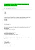 PHYS 250 Exam 4 Test Questions with Complete Solutions&period;
