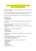 CMPC Study Test with all Correct & 100&percnt; Verified Answers &vert;Guaranteed to Pass