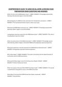 COMPREHENSIVE GUIDE TO ASWB SOCIAL WORK LICENSING EXAM PREPARATION EXAM QUESTIO