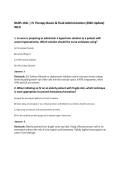 NURS 101L &vert; IV Therapy Basics & Fluid Administration &lpar;2026 Update&rpar;&NewLine;WCU