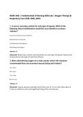NURS 101L &vert; Fundamentals of Nursing Skills Lab &vert; Oxygen Therapy &&NewLine;Respiratory Care Skills 2026 &vert;WCU