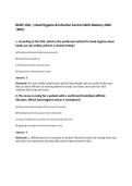 NURS 101L &vert; Hand Hygiene & Infection Control Skills Mastery 2026&NewLine;&vert;WCU