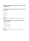 NURS 101L &vert; Fundamentals of Nursing Skills Lab &vert; Exam 4 Study Guide&NewLine;&lpar;2026 Update&rpar; WCU