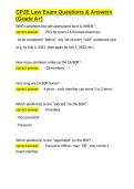 CPJE - PNN  Exam Bundle With 100&percnt; Correct Answers 2025