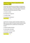 CPJE Practice Exam Questions And Answers 2026&period;docx&NewLine;&NewLine;