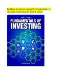 Fundamentals of Investing&comma; 14e &lpar;Smart&sol;Zutter&rpar; 