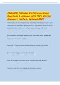 2026&sol;2027 InDesign Certification Exam&NewLine;Questions & Answers with 100&percnt; Correct&NewLine;Answers &vert; Verified &vert; Updated 2026