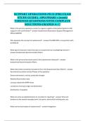 Support Operations PH II &lpar;Pre-Exam Study Guide&rpar; & SPO Phase 1 &lpar;2025&rpar; Questions with Complete Solutions
