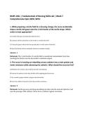 NURS 101L &vert; Fundamentals of Nursing Skills Lab &vert; Week 7&NewLine;Comprehensive Quiz 2026 &vert;WCU