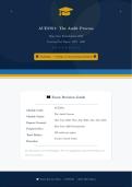 AUE3761 Exam Revision May&sol;June Past Papers & Answers 2026 &vert;The Audit Process&vert;