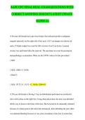 AAPC CPC FINAL REAL EXAM QUESTIONS WITH &NewLine;CORRECT ANSWERS 2026&sol;2027 LATEST UPDATE &NewLine;RATED A&plus;