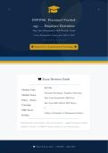 IOP3706 Exam Revision May&sol;June Past Papers & Answers 2026 &vert;Personnel Psychology&colon; Employee Retention&vert;