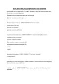 FLHD 2400 FINAL EXAM QUESTIONS AND ANSWERS