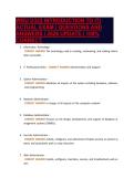 WGU D322 INTRODUCTION TO IT&vert;&NewLine;ACTUAL EXAM &vert; QUESTIONS AND&NewLine;ANSWERS &vert; 2026 UPDATE &vert; 100&percnt;&NewLine;CORRECT&period;