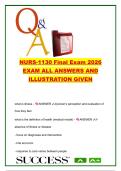 NURS-1130 Final Exam Study Guide &vert; 300&plus; Questions and Answers on Public Health&comma; Healthcare Systems&comma; Ethics & Nursing Practice