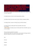 C724 PRE-ASSESSMENT LATEST&NewLine;2026&sol;2027 ACTUAL EXAM QUESTIONS&NewLine;WITH CORRECT ANSWERS 100&percnt;&NewLine;VERIFIED GRADED A&plus;