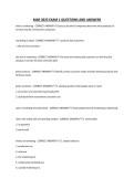 MAR 3023 EXAM 1 QUESTIONS AND ANSWERS