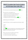 PRINCE2 Foundation Best Practice Guidance&NewLine;and Techniques Exam Guide 2026 
