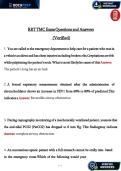 RRT TMC Exam Prep &vert; Verified Respiratory Therapy Q&A
