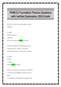 PRINCE2 Foundation Practice Questions&NewLine;with Verified Explanation 2026 Guide 