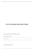 SCI-220 HUMAN ANATOMY FINAL EXAM &lpar;NIGHTINGALE COLLEGE&rpar;