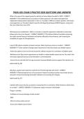 PNVN 1631 EXAM 3 PRACTICE 2026 QUESTIONS AND ANSWERS