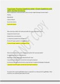 Final Exam Practice Questions Adult 1 Exam Questions with 100&percnt; Verified Solutions&period;