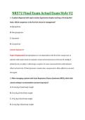 NR572 Final Exam Actual Exam Style V2  NR572 Final Exam Actual Exam Style V2 