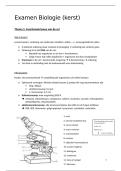 Biologie examen samenvatting &ndash; Functionele bouw van de cel&comma; stofuitwisseling en enzymen &ndash; complete leerstof voor het examen