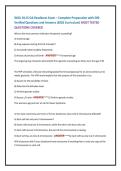 WGU D115 OA Readiness Exam &ndash; Complete Preparation with 500 Verified Questions and Answers &lpar;2026 Curriculum&rpar; MOST TESTED QUESTIONS COVERED 