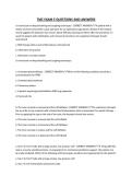 TMC EXAM E QUESTIONS AND ANSWERS