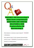 Prophecy RN Pharmacology A Relias Exam Questions and Answers 2026 &vert; 120&plus; Verified Practice Questions &vert; Medication Calculations&comma; IV Therapy&comma; Pharmacology Safety & Nursing Drug Administration