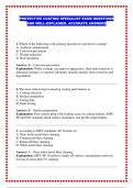 Protective Coating Specialist Exam Questions and Well Explained Accurate Answers