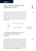 Radical Substitution Reactions at Saturated Carbon &vert; Advanced Organic Chemistry Study Guide &lpar;2002&rpar; &vert; Complete Test Bank &plus; Rationales