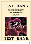 Test Bank for Microbiology&colon; An Introduction 14th Edition by Tortora Chapter 1-28&comma; All Chapters with Answers and Rationales&period;&NewLine;