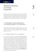 Substitution Reactions on Aromatic Compounds &vert; Advanced Organic Chemistry Study Guide &lpar;2002&rpar; &vert; Complete Test Bank &plus; Rationales
