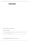 ICDVP PREP DYNAMICS OF ABUSIVE RELAIONSHIPS EXAM 