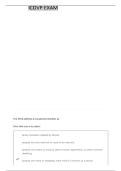 ICDVP STUDY CONTENT EXAM QUESTIONS WITH CORRECT SOLUTIONS &lpar;100&percnt; CORRECT ANSWERS&rpar; &vert;&vert;ALREADY GRADED A&plus;&vert;&vert;