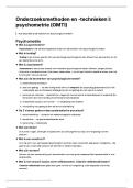 Onderzoeksmethoden en technieken I&colon; Psychometrie &vert; VUB &vert; 2025&sol;26